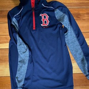 Quarter zip Red Sox jacket